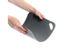 Zeller Bastelzubehör^Schneidematten-Set Kunststoff 2-teilig 29 cm x 38 cm Anthrazit/Grau