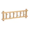 Zeller Garderoben^Wandgarderobe Bambus 68 cm x 2,5 cm x 22 cm
