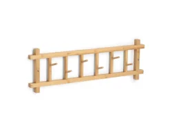 Zeller Garderoben^Wandgarderobe Bambus 68 cm x 2,5 cm x 22 cm