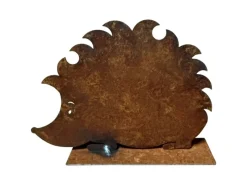Dekorative Figuren^ZGM Rost Deko Igel Franzl