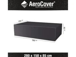 Aerocover Atmungsaktive Schutzhülle für Sitzgruppen 280x150x85 cm