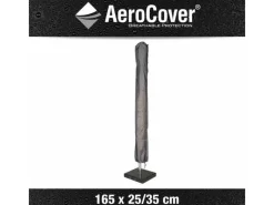 Aerocover Schutzhülle für Markt-/ Mittelstockschirme 165cm x 25/35cm Anthrazit