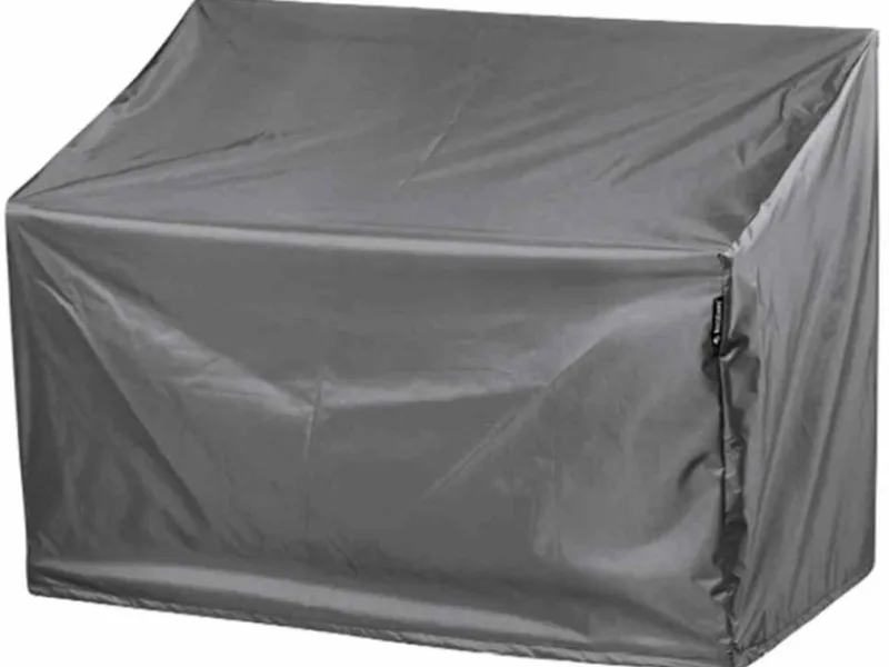 Aerocover Schutzhülle Gartenbank Anthrazit 160 cm x 75 cm x 65 - 85 cm
