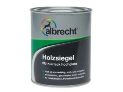 Hot Albrecht Holzsiegel PU-Klarlack Transparent hochglänzend 375 ml