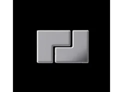 ALLOY Mosaik Fliese Massiv Metall Edelstahl Hochglänzend Grau 1,6mm Stark Kink-s-s-m 1 Paket mit 10 Matten 0,93 m2 Grau