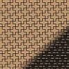 ALLOY Mosaik Fliese Massiv Metall Titan Hochglanz Kupfer 1,6mm Swiss Cross-ti-am 1 Paket mit 10 Matten 0,88 m2 Kupfer