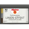 Sale Alpina Farbrezepte Linien-Effekt Weiß 4,5 Liter