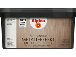 Alpina Farbrezepte Metall-Effekt Roségold matt 1 Liter Rosegold