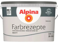 Alpina Farbrezepte matt 2,5 Liter
