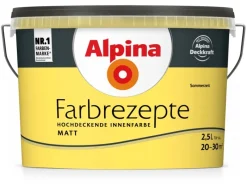 Alpina Farbrezepte matt 2,5 Liter Sommerzeit