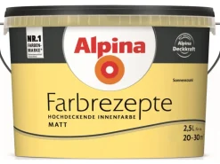 Alpina Farbrezepte matt 2,5 Liter