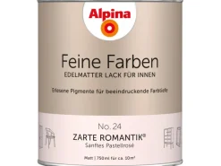 Online Alpina Feine Farben Lack No. 24 Zarte Romantik® Rosa edelmatt 750 ml Sanftes Pastellrose