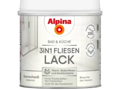 Alpina Fliesenlack Bad & Küche 3-in-1 Baumwollweiß 500 ml