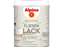 Online Alpina Fliesen-Lack Bad & Küche 2 Komponenten Kreidefelsen Seidenmatt 750 ml Beige