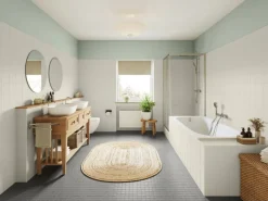 Alpina Fliesen-Lack Bad & Küche 2 Komponenten Seidenmatt 750 ml