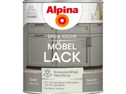 Online Alpina Möbel-Lack Bad & Küche Seidenmatt 750 ml Granit