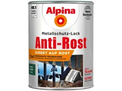 Alpina Metallschutz-Lack Anti-Rost glänzend 2,5 Liter
