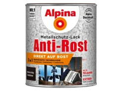 Alpina Metallschutz-Lack Anti-Rost Hammerschlag 750 ml