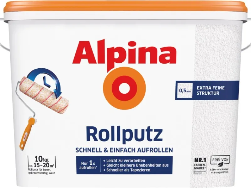 Alpina Rollputz 10 kg Weiß Matt