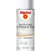 Alpina Sprüh-Lack für Möbel & Türen 400 ml seidenmatt