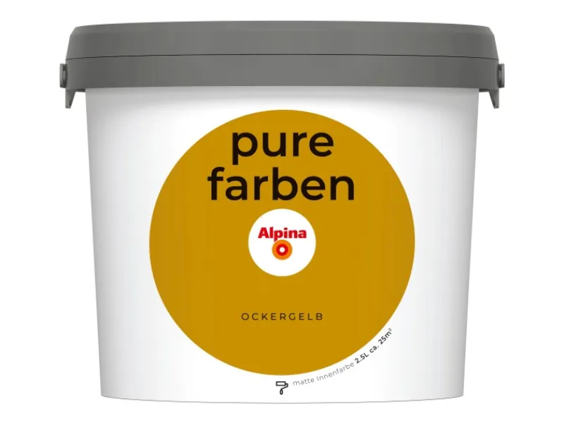 Alpina Wandfarbe Pure Farben 2,5 l