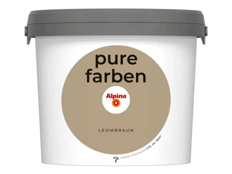 Alpina Wandfarbe Pure Farben 2,5 l