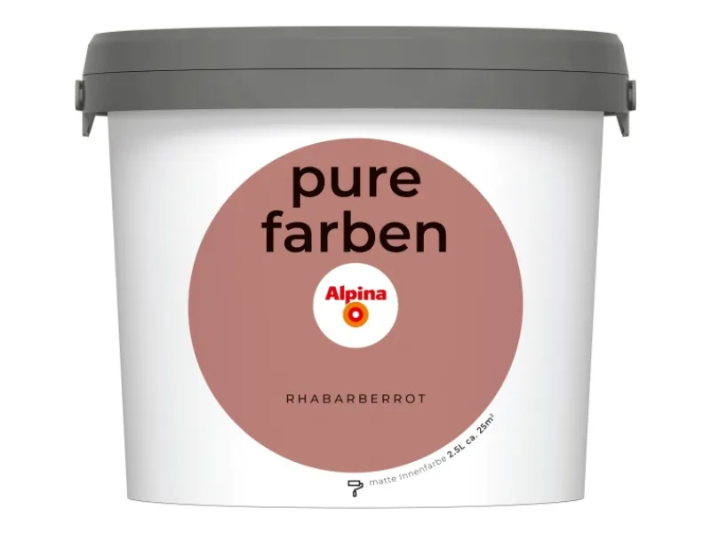 Alpina Wandfarbe Pure Farben 2,5 l
