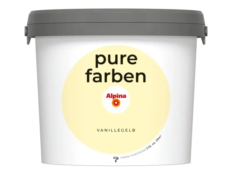 Alpina Wandfarbe Pure Farben 2,5 l