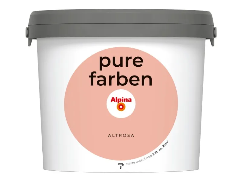 Alpina Wandfarbe Pure Farben 2,5 l