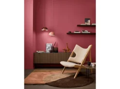 Hot Alpina Wandfarbe Pure Farben 2,5 l Beerenrot