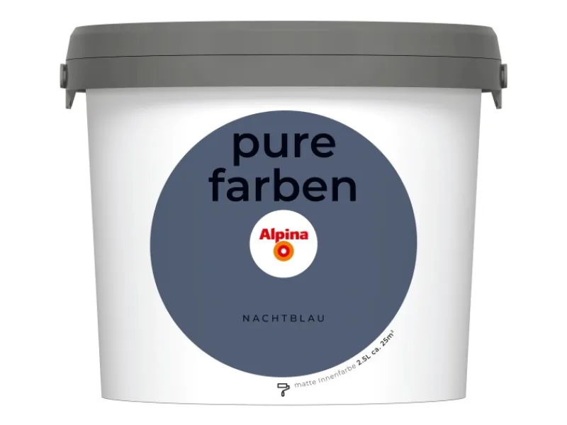 Alpina Wandfarbe Pure Farben 2,5 l
