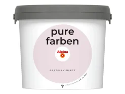Clearance Alpina Wandfarbe Pure Farben 2,5 l Pastellviolett