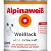 Outlet Alpina weiß Weißlack extra matt 125 ml