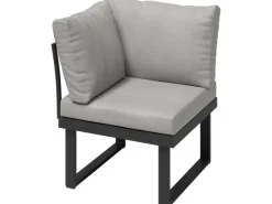 Sale Alu-Ecksessel Lipson Aluminium Grau