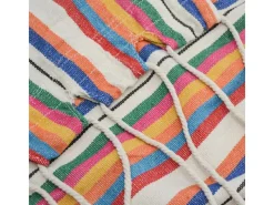 Best AMANKA Hängesessel inkl. 2 Kissen bis 120 kg 130 x 95 cm Bunt Multicolor