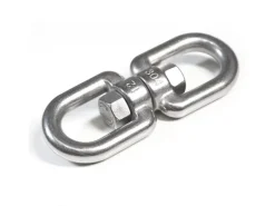 Discount AMANKA XL-Hängesessel Drehwirbel 10 x 125 mm bis 420 kg Silber