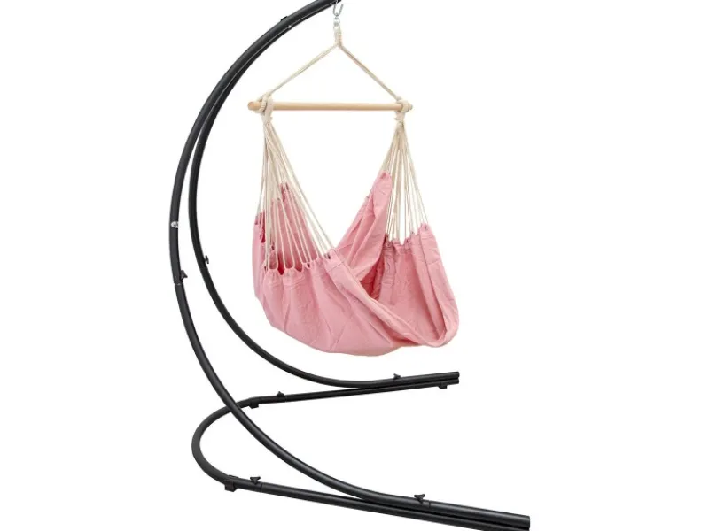 AMANKA XXL-Hängesessel farben mit Gestell 140 x 160 x 210 cm