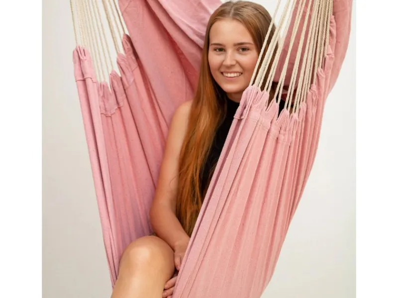 AMANKA XXL-Hängesessel farben mit Gestell 140 x 160 x 210 cm