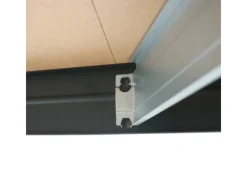 Outlet AR Shelving Rivet Eck-Schwerlastregal 180 x 90 x 45 cm 4 Böden Anthrazit FSC®