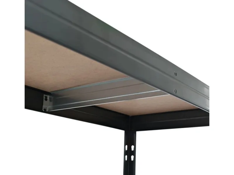Best AR Shelving Rivet Schwerlastregal 180 x 150 x 45 cm 5 Böden Anthrazit FSC®