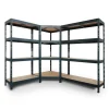 Sale AR Shelving Rivet Set 180 x 180 x 210 x 45 cm mit 4 HDF-Böden Anthrazit