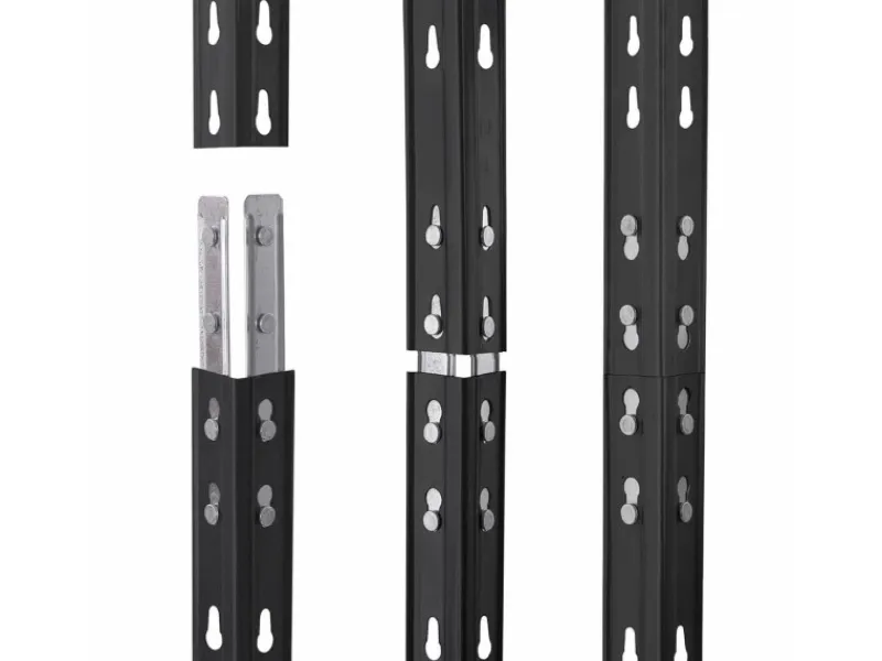 AR Shelving Rivet Set 180 x 180 x 210 x 45 cm mit 5 HDF-Böden Anthrazit