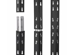 AR Shelving Rivet Set 180 x 180 x 180 x 45 cm mit 4 HDF-Böden Anthrazit