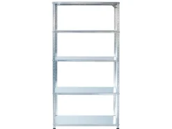 AR Shelving Schraubregal Verzinkt 200 x 100 x 50 cm 5 Böden 100 kg