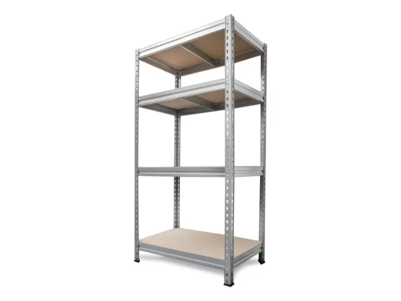 AR Shelving Schwerlast-Steckregal Bullrack Rivet Verzinkt 200 x 100 x 60 cm FSC®