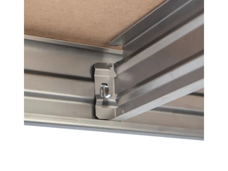 AR Shelving Schwerlast-Steckregal Bullrack Rivet Verzinkt 200 x 100 x 60 cm FSC®