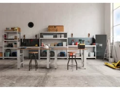 New AR Shelving Schwerlast-Steckregal Bullrack Rivet 200 x 200 x 60 cm FSC® Verzinkt