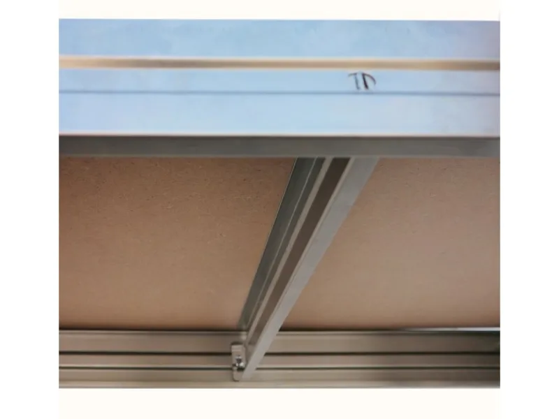 New AR Shelving Schwerlast-Steckregal Bullrack Rivet 200 x 200 x 60 cm FSC® Verzinkt