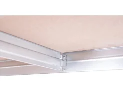 New AR Shelving Schwerlast-Steckregal Rivet 180 cm x 120 cm x 45 cm 4 Böden Verzinkt