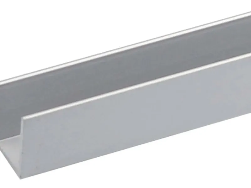 Outlet Arcansas U-Profil Aluminium 21 mm x 21 mm x 1.000 mm Silber